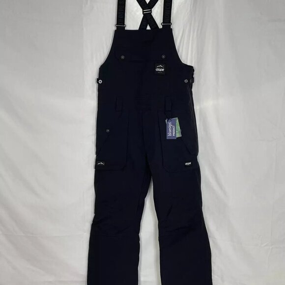 NEW DOPE Men's Snowboard Pants Notorious B.I.B Size XS Black - Picture 1 of 8